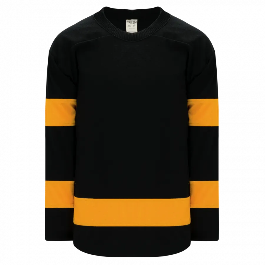 Hockey Jerseys Select - Athletic Knit H550B-BOS293B (Adult Small, No Printing)
