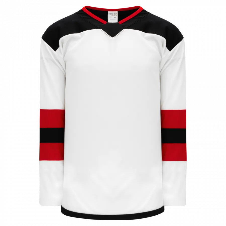 Hockey Jerseys Select - Athletic Knit H550B-NJE867B (Adult Small, No Printing)