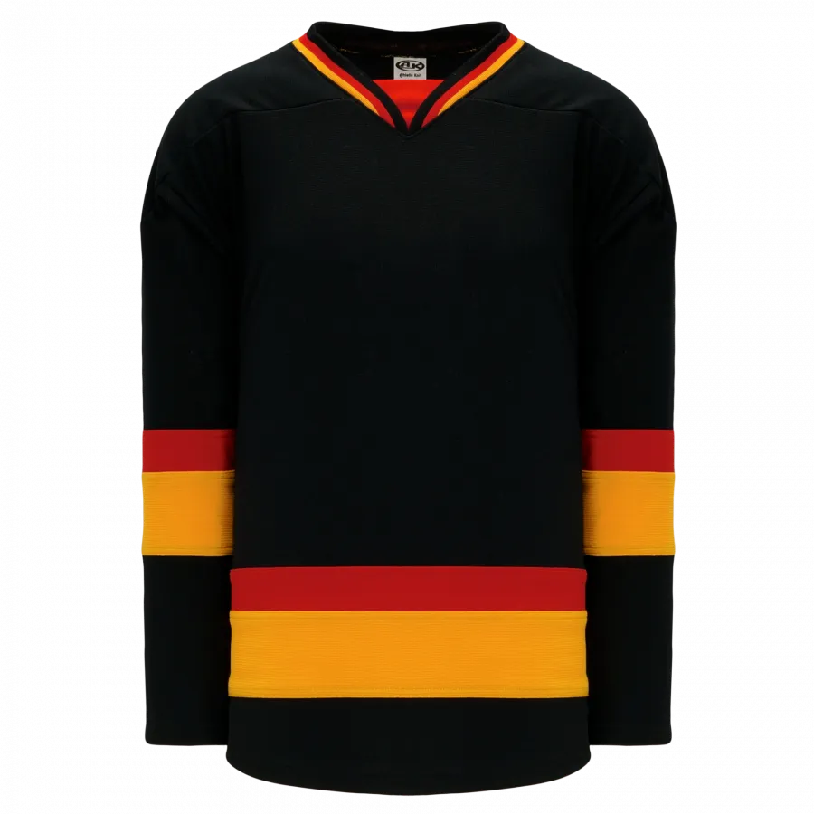 Hockey Jerseys Select - Athletic Knit H550B-VAN295B (Adult Small, No Printing)