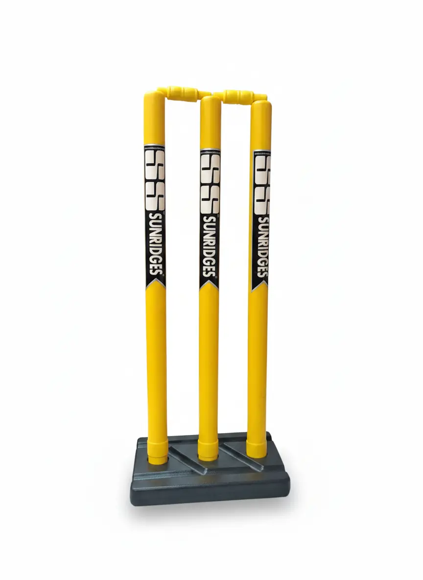 Plastic Cricket Stumps with Plastic Base