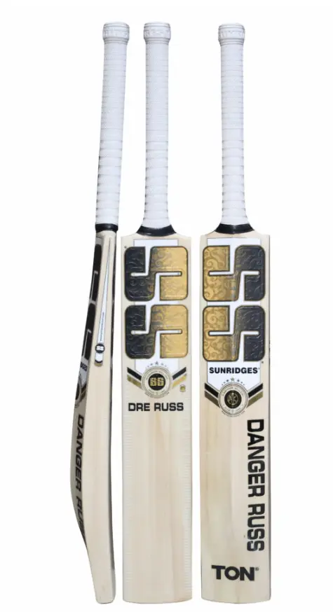 SS PLAYERS  DRE RUSSELL Grade 1 Kashmiri Willow Cricket bat - Heavy Tennis Bat