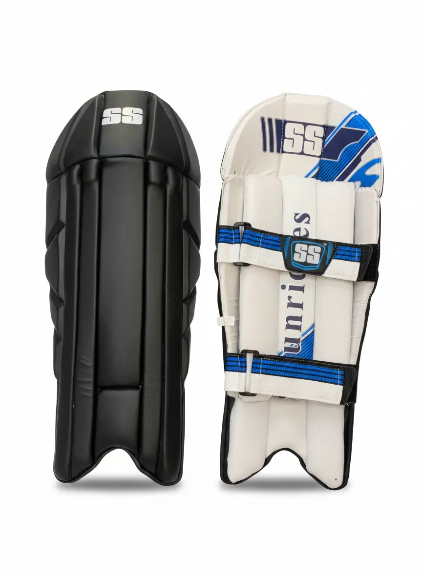 SS Professional Wicket Keeping Pads (Blue)