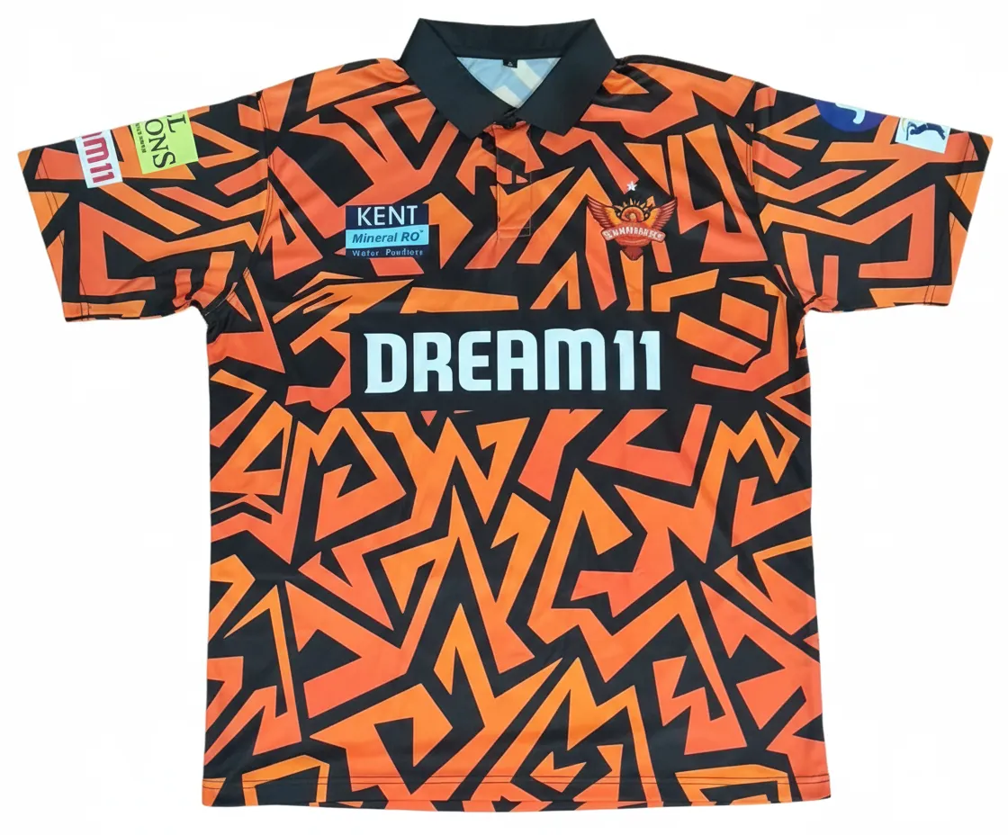 Sunrisers Hyderabad - IPL Replica Jerseys 2025 (XS)