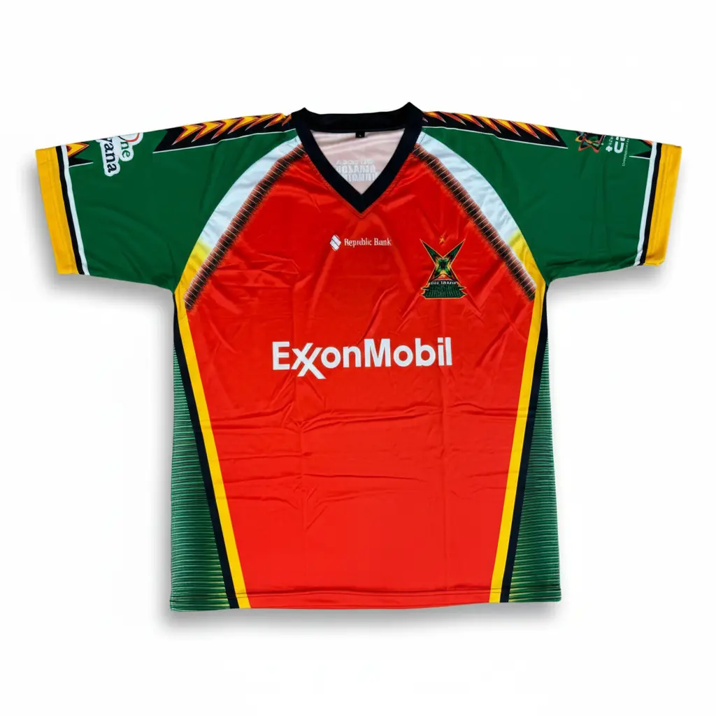 Guyana Amazon Warriors - CPL Replica Jerseys 2025 - Half Sleeve